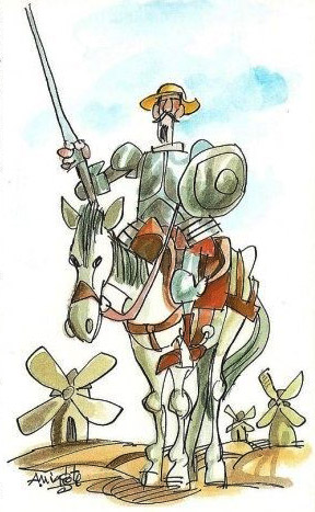 Cervantes y el sello postal